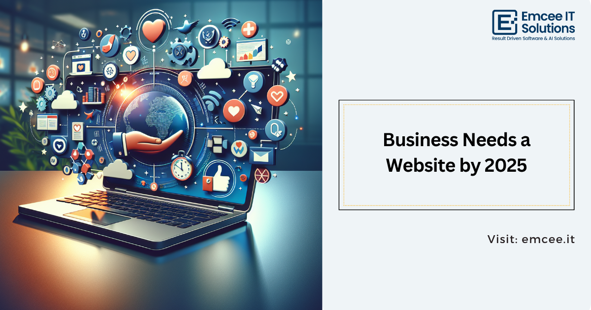 business needs a website by 2025