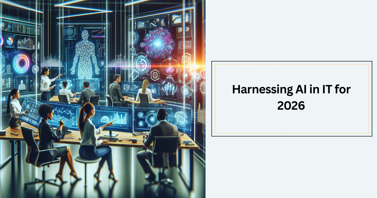 harnessing ai in it for 2026