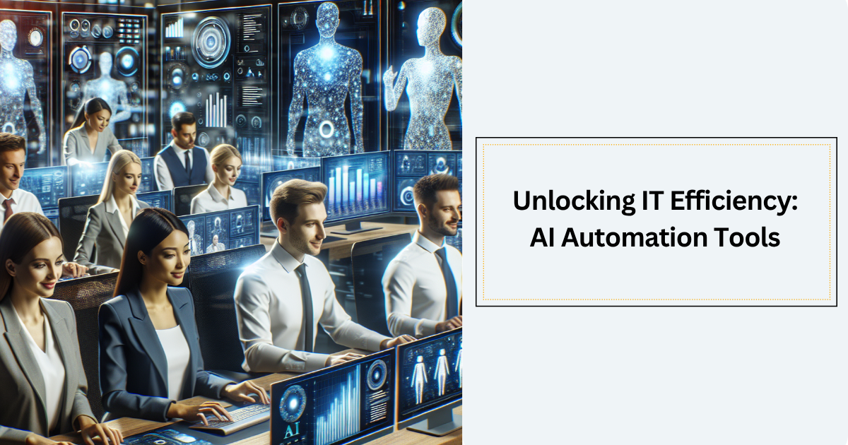 unlocking it efficiency ai automation tools